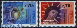 Spain 2009 Archaeology 2v, Mint NH, History - Archaeology - Unused Stamps