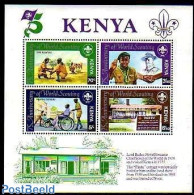 Kenia 1982 Girl Guides S/s, Mint NH, Health - Sport - Disabled Persons - Scouting - Handicap