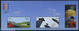 Norway 2008 Nordia 2008 S/s, Mint NH, History - Nature - Europa Hang-on Issues - Cattle - Art - Fashion - Sculpture - Ungebraucht