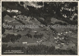 11631249 Walenstadtberg Mit Sanatorium Fliegeraufnahme Walenstadtberg - Sonstige & Ohne Zuordnung