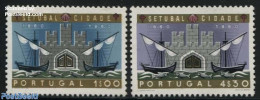 Portugal 1961 Setubal 2v, Mint NH, Transport - Ships And Boats - Unused Stamps