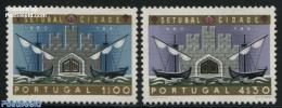 Portugal 1961 Setubal 2v, Mint NH, Transport - Ships And Boats - Ungebraucht