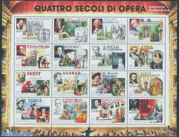 San Marino 1999 400 Years Opera 16v M/s, Mint NH, Performance Art - Music - Theatre - Ungebraucht