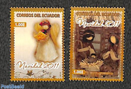 Ecuador 2011 Christmas 2v , Mint NH - Ecuador