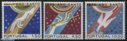 Portugal 1975 Holy Year 3v, Mint NH, Religion - Religion - Ongebruikt