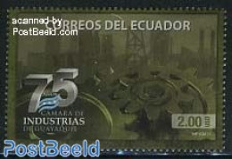 Ecuador 2011 75 Years Guayaquil Chamber Of Commerce 1v, Mint NH, Various - Export & Trade - Fabriken Und Industrien