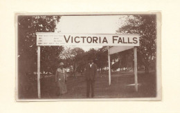 VICTORIA FALLS - Afrique Du Sud (photo En 1929, Format 11,5cm X 7cm) - Afrique