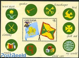 Grenada 1985 Girl Guides S/s, Mint NH, Sport - Scouting - Sonstige & Ohne Zuordnung