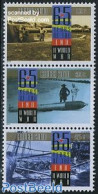 Aruba 2010 End Of World War II 3v [::], Mint NH, History - Transport - World War II - Ships And Boats - WO2