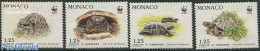 Monaco 1991 WWF, Turtles 4v, Mint NH, Nature - Turtles - World Wildlife Fund (WWF) - Ungebraucht