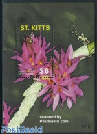 Saint Kitts/Nevis 2007 Orchids S/s, Mint NH, Nature - Flowers & Plants - Orchids - Other & Unclassified