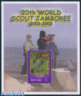 Turks And Caicos Islands 2002 World Jamboree S/s, Mint NH, Health - Sport - Disabled Persons - Scouting - Behinderungen