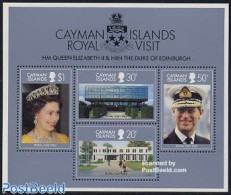 Cayman Islands 1983 Royal Visit S/s, Mint NH, History - Kings & Queens (Royalty) - Royalties, Royals