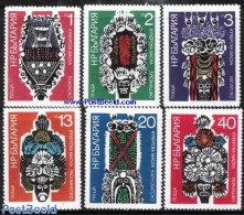 Bulgaria 1973 Koukeri Masks 6v, Mint NH, Various - Folklore - Unused Stamps