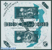 Bulgaria 1986 Space Program Imperforated S/s, Mint NH, Religion - Religion - Ungebraucht