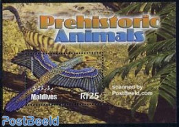 Maldives 2005 Preh. Historic Animals S/s, Mint NH, Nature - Prehistoric Animals - Vor- U. Frühgeschichte