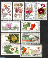 Romania 1965 Cluj Botanic Garden 10v, Mint NH, Nature - Flowers & Plants - Gardens - Unused Stamps