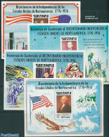 Guatemala 1976 US Bicentenary 4 S/s, Mint NH, History - American Presidents - US Bicentenary - Guatemala