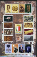 Malta 2009 Definitives 17v M/s, Mint NH, History - Transport - Various - Archaeology - Coat Of Arms - Decorations - Sh.. - Archeologia