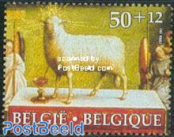 Belgium 1986 Culture 1v (from S/s), Mint NH, Nature - Animals (others & Mixed) - Cattle - Art - Paintings - Unused Stamps