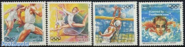 Brazil 1996 Olympic Games Centenary 4v, Mint NH, Sport - Athletics - Olympic Games - Swimming - Volleyball - Nuevos