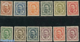 Luxemburg 1906 Definitives 12v, William IV, Unused (hinged) - Ungebraucht