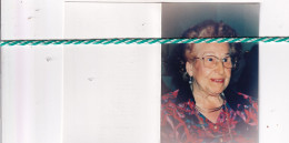 Bertha Van Acker-Van Kerckhove, Zele 1907, Sint-Niklaas 1995. Foto - Décès