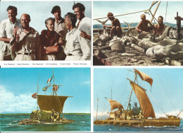 OSLO - KON-TIKI MUSEUM - 10 POSTCARDS LOT - NORWAY - NORGE - - Noruega