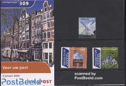Netherlands 2005 Dutch Views, Presentation Pack 309, Mint NH, Various - Mills (Wind & Water) - Nuovi