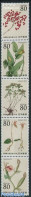 Japan 2012 Makino Tomitaro, Botanicus 5v [::::], Mint NH, Nature - Flowers & Plants - Unused Stamps