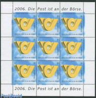 Austria 2006 Post To Stock Exchange M/s, Mint NH, Various - Post - Banking And Insurance - Ungebraucht