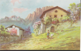 CARTOLINA : Illustrata Paesaggio Nv. /1 - Andere & Zonder Classificatie