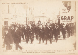 INTRANSIGEANT- FOIRE De PARIS- M LEBRUN - Ohne Zuordnung