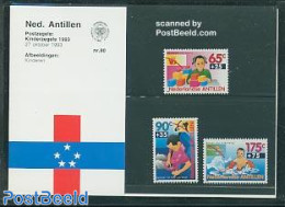 Netherlands Antilles 1993 Child Welfare Pres. Pack 80, Mint NH, Sport - Transport - Various - Fire Fighters & Preventi.. - Sapeurs-Pompiers