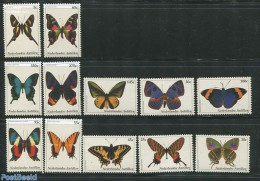 Netherlands Antilles 2003 Butterflies 12v, Mint NH, Nature - Butterflies - Altri & Non Classificati