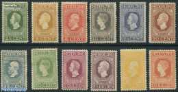 Netherlands 1913 Jubilee 12v, Unused (hinged), History - Kings & Queens (Royalty) - Unused Stamps