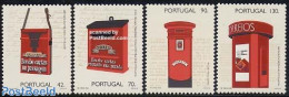 Portugal 1993 Letter Boxes 4v, Mint NH, Mail Boxes - Post - Unused Stamps