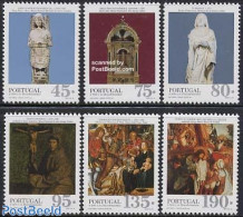 Portugal 1995 Art 6v, Mint NH, Art - Art & Antique Objects - Paintings - Unused Stamps