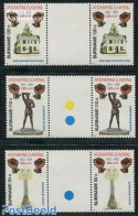 Suriname, Republic 1988 Slavery Abolishment 3v Gutter Pairs, Mint NH, History - Anti Racism - Zonder Classificatie