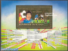 Chad 1982 Paolo Rossi S/s, Gold, Mint NH, Sport - Football - Altri & Non Classificati