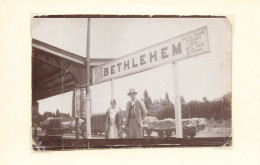 BETHLEHEM - Afrique Du Sud, La Gare (photo En 1929, Format 10,8cm X 7cm) - Africa