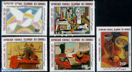 Comoros 1981 Picasso 5v, Mint NH, Art - Modern Art (1850-present) - Pablo Picasso - Komoren (1975-...)