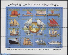 Libya Kingdom 1993 Ships 16v M/s, Mint NH, Transport - Ships And Boats - Barche