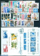 Monaco 1985 Yearset 1985, Complete, 51v + 4 S/s, Mint NH, Various - Yearsets (by Country) - Neufs