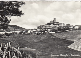 GRAZZANO BADOGLIO-ASTI-PANORAMA-CARTOLINA VERA FOTOGRAFIA- VIAGGIATA IL 14-8-1959 - Asti