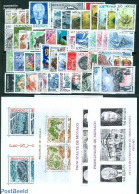 Monaco 1987 Yearset 1987, Complete, 50v + 4s/s, Mint NH, Various - Yearsets (by Country) - Unused Stamps