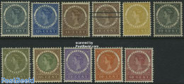 Netherlands Indies 1902 Definitives 11v, Unused (hinged) - Autres & Non Classés
