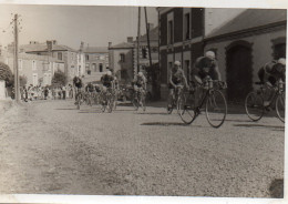 Photographie Photo Vintage Snapshot Cyclisme Cycliste Nantes... - Sports