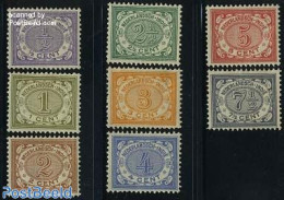 Netherlands Indies 1902 Definitives 8v, Mint NH - Other & Unclassified