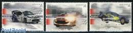 Norway 2007 Autosport 3v, Mint NH, Sport - Transport - Autosports - Sport (other And Mixed) - Automobiles - Ungebraucht